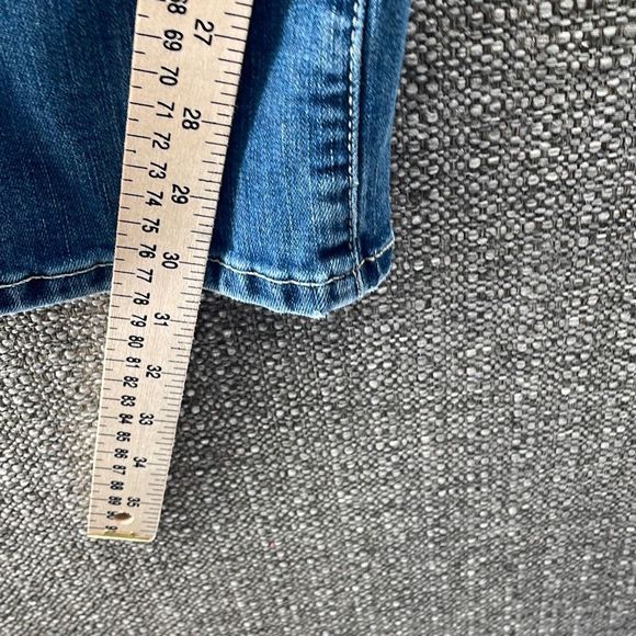 Express Jeans Mens 34x34 Kingston Classic Straight Leg Cool Fade Feathering - Picture 5 of 10